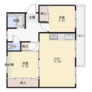 アネックス東山の間取り画像