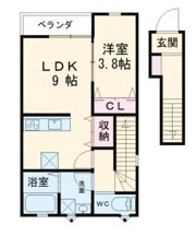 Solis四筋目の間取り画像