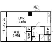 マンション第一ろくべいの間取り画像