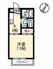 Beans Flatの間取り画像