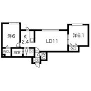 ヴァンベール羊ヶ丘の間取り画像
