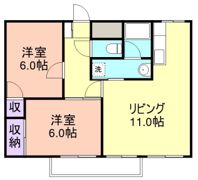 サーパス福島の間取り画像