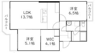 マンションアカンサスⅠの間取り画像