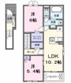 シュライン ウエストの間取り画像
