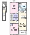 シュライン ウエストの間取り画像