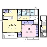 アリエッタAの間取り画像