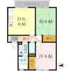 クレベール上牧の間取り画像