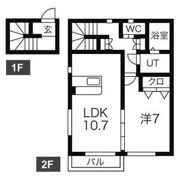 アザレアの間取り画像