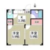 マルタカマンションの間取り画像