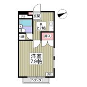 シティハイツシャレーの間取り画像