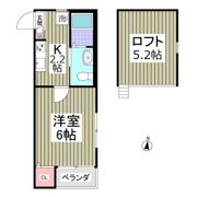 コンフォートメゾン東平賀の間取り画像
