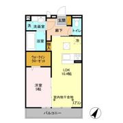 シャルム Bの間取り画像