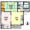 ウエスト・パルク Aの間取り画像
