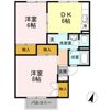 クレスト樹林 Bの間取り画像
