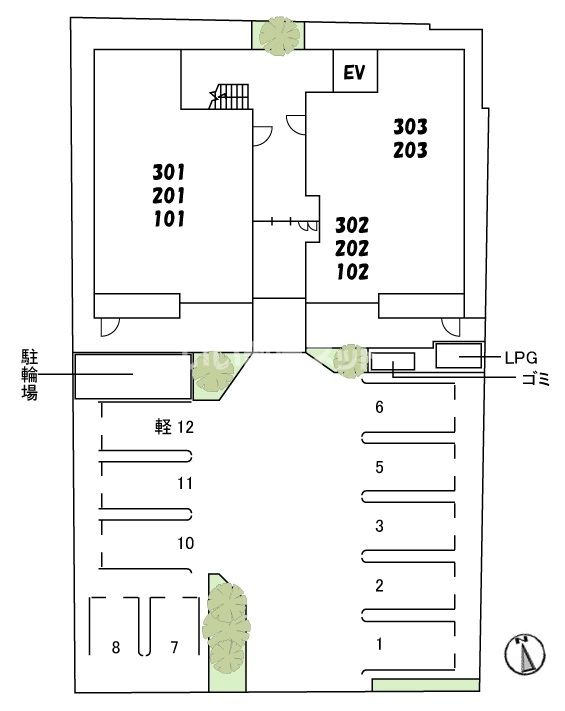駐車場