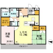 ソレアード嵯峨の間取り画像