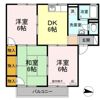 プレジール西島 B棟の間取り画像
