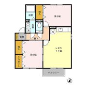 フォレ・ドミール A棟の間取り画像