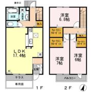 D-room平尾の間取り画像