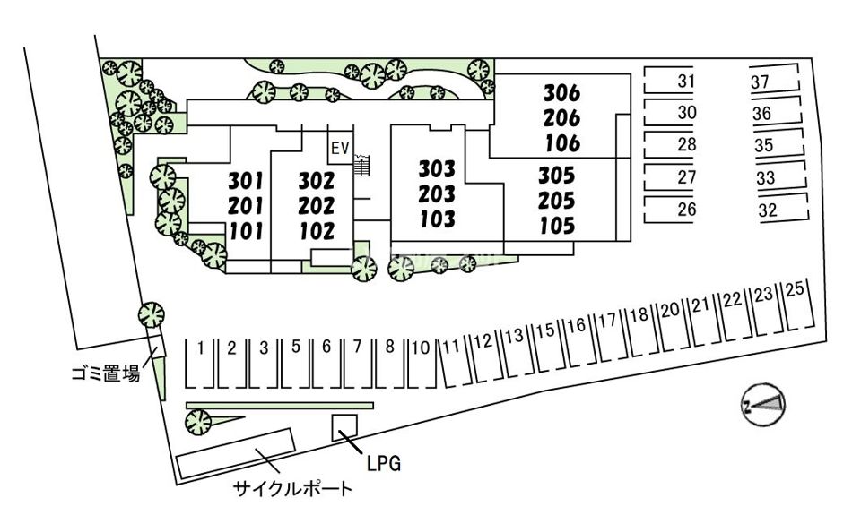 駐車場