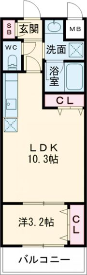 ステラウッド古市Ⅱの間取り画像