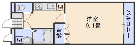 サニースペース観音台の間取り画像
