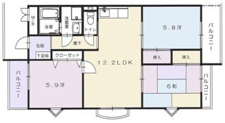 グリーンゼファーの間取り画像