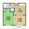 ハイツ藤の間取り画像