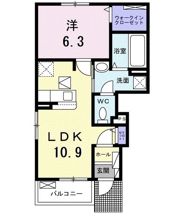 ブルーム ウィズ グレース Aの間取り画像