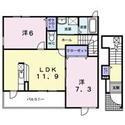 コンフォルト Aの間取り画像
