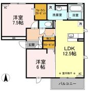 ラトゥール Ⅰの間取り画像