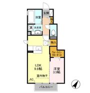 パインコート Bの間取り画像
