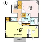レクニルド西五城 1の間取り画像