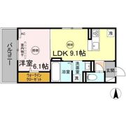 Confort Hanaの間取り画像