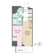 ウエリスアーバン錦糸町の間取り画像