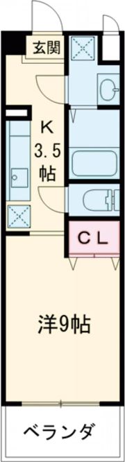 フルーア ケイの間取り画像