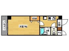 コモド清水の間取り画像