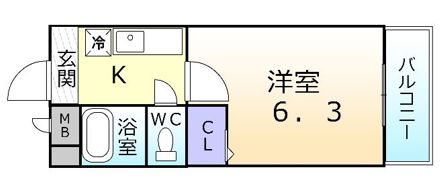 プリミエール白鷺の間取り画像