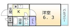 プリミエール白鷺の間取り画像