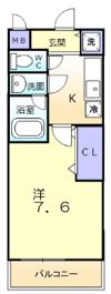 ミーティスルーチェの間取り画像