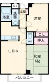 プレステージフジ忠岡壱番館の間取り画像