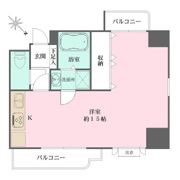 メロディハイム東帝塚山の間取り画像