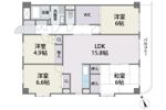 サンライズ長丘の間取り画像