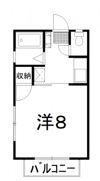 タマコーポの間取り画像