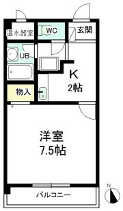フォルツァ小牧の間取り画像