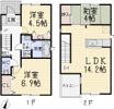 桜井本町135－2KODATEXⅠAの間取り画像