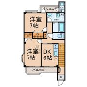 パセーオUEJIの間取り画像