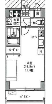 BLU MAREの間取り画像