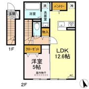 ガーデン平山の間取り画像