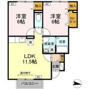 ア・レーズの間取り画像